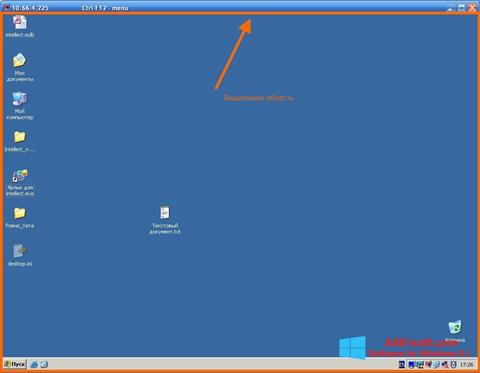 Screenshot Radmin Windows 8.1