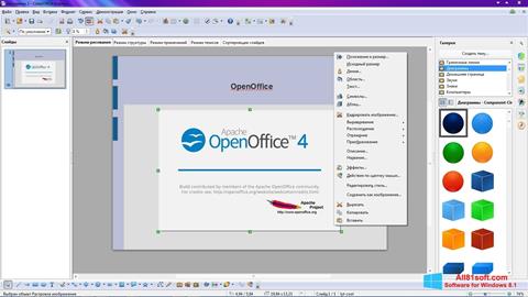 Screenshot Apache OpenOffice Windows 8.1