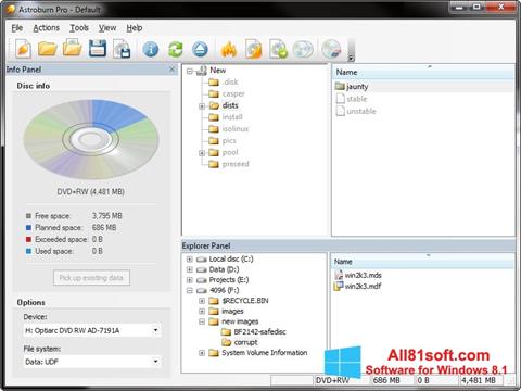Screenshot Astroburn Lite Windows 8.1