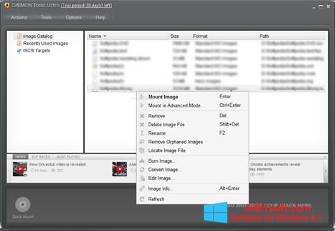 Screenshot DAEMON Tools Ultra Windows 8.1