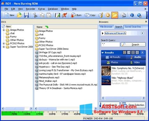 Screenshot Nero Burning ROM Windows 8.1