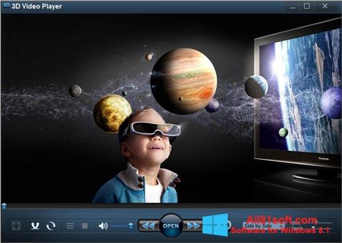Screenshot 3D Video Player Windows 8.1