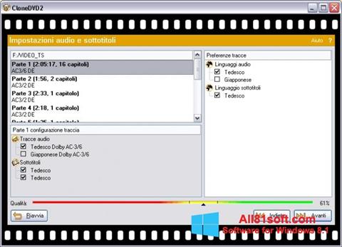 Screenshot CloneDVD Windows 8.1