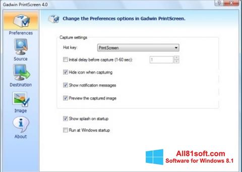Screenshot Gadwin PrintScreen Windows 8.1
