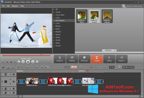 Screenshot Movavi Video Suite Windows 8.1