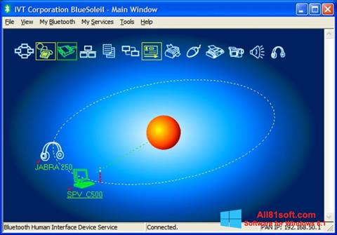 Screenshot BlueSoleil Windows 8.1