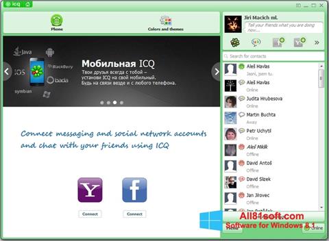 Screenshot ICQ Windows 8.1