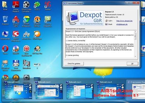 Screenshot Dexpot Windows 8.1