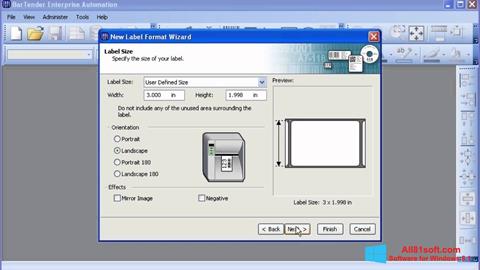 Screenshot BarTender Windows 8.1