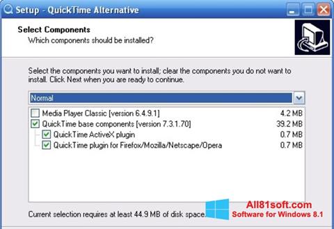Screenshot QuickTime Alternative Windows 8.1