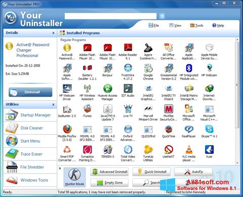 Screenshot Your Uninstaller Windows 8.1
