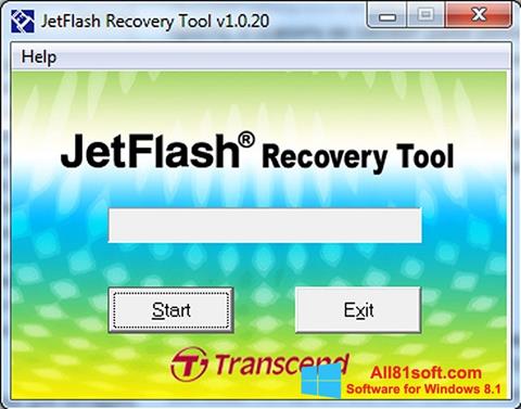 Screenshot JetFlash Recovery Tool Windows 8.1