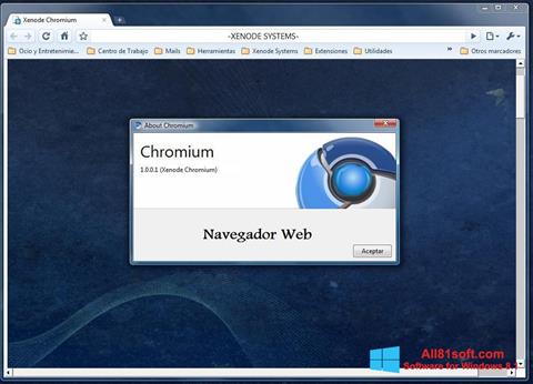 Screenshot Chromium Windows 8.1