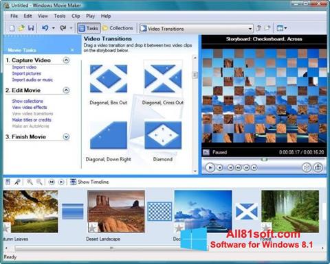 Screenshot Windows Movie Maker Windows 8.1