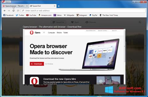 Screenshot Opera Developer Windows 8.1