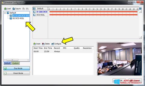 Screenshot D-ViewCam Windows 8.1