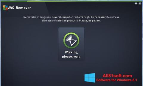 Screenshot AVG Remover Windows 8.1