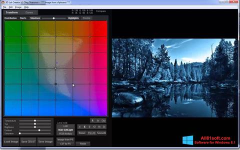 Screenshot 3D LUT Creator Windows 8.1