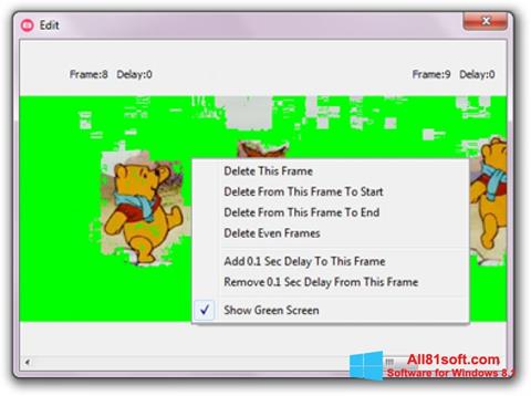 Screenshot GifCam Windows 8.1