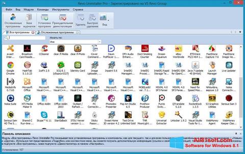 Screenshot Revo Uninstaller Pro Windows 8.1