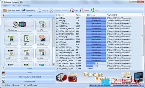 Screenshot Format Factory Windows 8.1