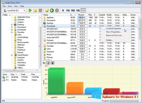 Screenshot Folder Size Windows 8.1